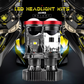 Y7D H4 LED-forlygte Canbus Car Light 6000K 50W 4800LM Conversion Kit High / Low Beam / 1pc