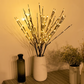Pousbo® LED Willow Branch Lights Batteridrevet kvistlys