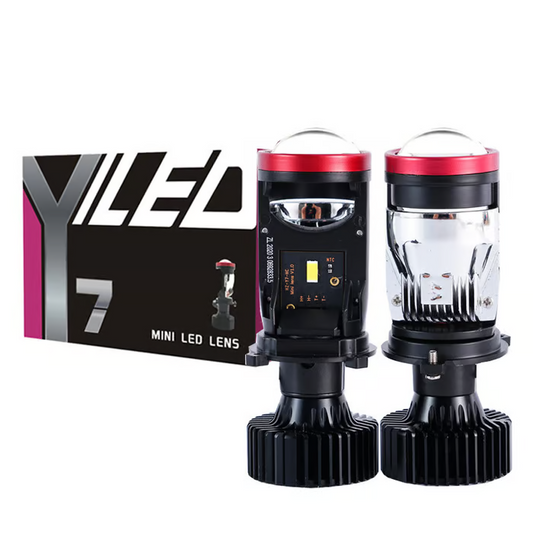 Y7D H4 LED-forlygte Canbus Car Light 6000K 50W 4800LM Conversion Kit High / Low Beam / 1pc
