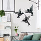 🔥BIG SALE 49%-OFF🔥Sæt med 3 Metal Hummingbird Wall Art Decor ✨