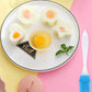 Cute Boiled Egg Mold🥚🥚4 PCS/Set With Brush