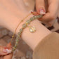 Wotian Jade Lucky armbånd af bladguld