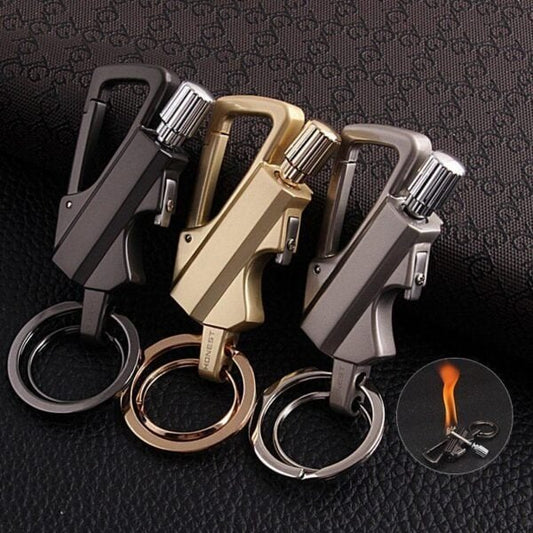 HOT SALE 49% OFF⏳🎄🎄 Nøglering Flint Ildstarter