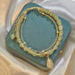 Wotian Jade Lucky armbånd af bladguld