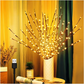 Pousbo® LED Willow Branch Lights Batteridrevet kvistlys