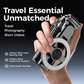 4‑i‑1 Magnetisk Selfie Stick – 360° Rotation & Bærbart Stativ