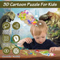 🔥Sidste dag 49% OFF🔥Educational 3D Cartoon Puzzle🧩