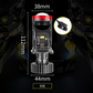 Y7D H4 LED-forlygte Canbus Car Light 6000K 50W 4800LM Conversion Kit High / Low Beam / 1pc