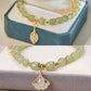 Wotian Jade Lucky armbånd af bladguld