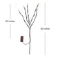 Pousbo® LED Willow Branch Lights Batteridrevet kvistlys