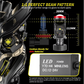 Y7D H4 LED-forlygte Canbus Car Light 6000K 50W 4800LM Conversion Kit High / Low Beam / 1pc