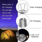 ( 🔥🎁  2025 Nytår Hot Sale 🎁   49%) 6 i 1 bærbar sol LED camping lampe