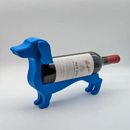 Gravhund-vinflaskeholder