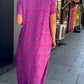 2025 Moderigtig plus-size kjole med print