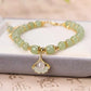 Wotian Jade Lucky armbånd af bladguld