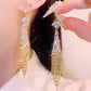 🎁 🌟Rhinestone Zircon Tassel øreringe🌟