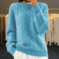 💃Dame's Elegant Cathy Sweater✨(Fremstillet af 100% australsk uld)