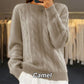 💃Dame's Elegant Cathy Sweater✨(Fremstillet af 100% australsk uld)
