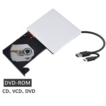 🔥2026 Nyhed! 50 % RABAT – Eksternt CD/DVD-drev til bærbar computer | Plug & Play, høj hastighed, kompatibel med Mac/Windows 💿💻