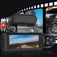 🚗📹Bilkamera med 170° vidvinkel og 1080p dobbelt linse