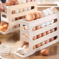 🔥HOT SALE🔥Multifunktions 4-lags Tilted Design Slide Egg Storage Box