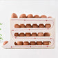 🔥HOT SALE🔥Multifunktions 4-lags Tilted Design Slide Egg Storage Box