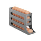 🔥HOT SALE🔥Multifunktions 4-lags Tilted Design Slide Egg Storage Box