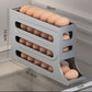 🔥HOT SALE🔥Multifunktions 4-lags Tilted Design Slide Egg Storage Box