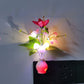 LED-natlys i form af simulerede blomster med intelligent styring til soveværelset