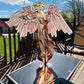 Elegant skytsengel-dekoration i akryl til haven
