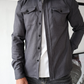 🎁Stort salg i 2024🎁💥Button Down skjort jacka