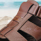 🏖️Åndbare sommersandaler i læder til mænd👣