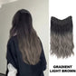 🌈Varmt salg 49% rabat 🍃Gradient farve krøllet paryk stykke✨