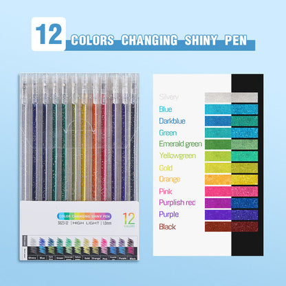 🎁Glitter-gelpenne-sæt