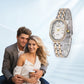 Trendy og elegant quartz-ur til kvinder