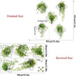 🌵3D-vægklistermærke med grøn plante