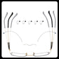 Fotokromisk anti-blåt lys 2-i-1-læsebrille