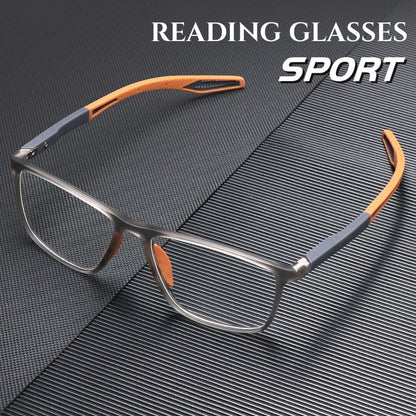 💕TR Ultra Light Silicone Sports Anti Blue Light Myopia Glasses