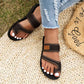 Åndbare slide-sandaler i mesh til kvinder