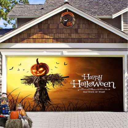 (🎃Tidligt Halloween-udsalg 49% rabat🎃) - Halloween 2024 Garageport-dekoration