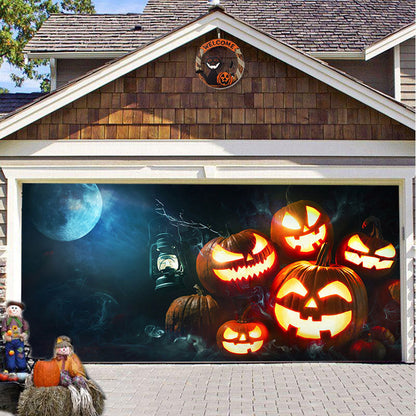 (🎃Tidligt Halloween-udsalg 49% rabat🎃) - Halloween 2024 Garageport-dekoration