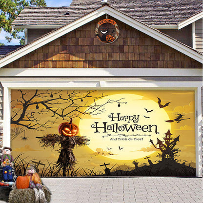 (🎃Tidligt Halloween-udsalg 49% rabat🎃) - Halloween 2024 Garageport-dekoration