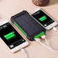 Solar Charger Power Bank til mobiltelefoner