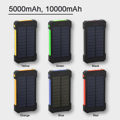 Solar Charger Power Bank til mobiltelefoner