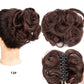 💥Hot Sale🍃Claw Clip paryk til naturligt hår Bun
