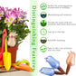 Fugleformet gennemsigtig plantevanddispenser