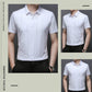 Stretch Anti-Wrinkle Ice Silk Shirt til mænd