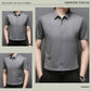 Stretch Anti-Wrinkle Ice Silk Shirt til mænd