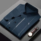Stretch Anti-Wrinkle Ice Silk Shirt til mænd