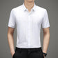 Stretch Anti-Wrinkle Ice Silk Shirt til mænd